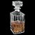 Licoreira Garrafa Vidro Para Whisky Licor Retro Luxo 900ml - Imagem 5