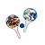 Kit Raquete Com Bolinha Frescobol Sonic Líder Brinquedos - Imagem 3