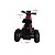 Mini Moto Elétrica Vermelha 6v C/ Led E Marcha Ré Bang Toys - Imagem 3