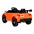Carrinho Elétrico Infantil Gt4 Motor 12v Laranja Música Usb - Imagem 5