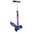 Patinete 3 Rodas Funny Racing C/ Freio E Ajusta Altura Azul - Imagem 1