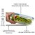 3 Potes Vidro Retangular Hermético 1520ml Quality House - Imagem 6