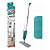 Mop Spray Flash Limp 400ml C/ Refil Microfibra Mop7800 Verde - Imagem 1