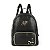 Mochila Feminina Casual Preta E Dourada Harry Potter Luxcel - Imagem 1