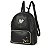 Mochila Feminina Casual Preta E Dourada Harry Potter Luxcel - Imagem 2
