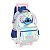 Mochila Com Carrinho Prata Stitch Disney Holográfica Luxcel - Imagem 1