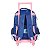 Mochila Com Carrinho Prata Stitch Disney Holográfica Luxcel - Imagem 5