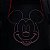 Mochila Escolar Preta E Vermelha Mickey Mouse Disney Xeryus - Imagem 5