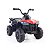 Mini Quadriciclo Infantil Preto E Vermelho 6v - Shiny Toys - Imagem 8