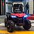 Mini Quadriciclo Infantil Preto E Vermelho 6v - Shiny Toys - Imagem 2