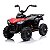 Mini Quadriciclo Infantil Preto E Vermelho 6v - Shiny Toys - Imagem 5
