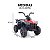 Mini Quadriciclo Infantil Preto E Vermelho 6v - Shiny Toys - Imagem 6