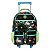 Mochila De Rodinhas Petit Dino Juvenil Escolar Xeryus - Imagem 1