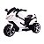 Mini Moto Elétrica Infantil Branca 6v Com 3 Rodas Shiny Toys - Imagem 1