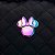 Mochila De Costa Minnie Holográfica Preta E Lilás Xeryus - Imagem 4