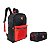 Kit Mochila E Estojo Minnie Coração Preto E Vermelho Xeryus - Imagem 1