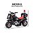 Motocicleta Policial Elétrica Infantil Preta 6v - Shiny Toys - Imagem 7