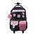 Mochila De Rodinha T Utility Panda Preto Juvenil Xeryus - Imagem 8