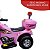 Motocicleta Policial Elétrica Infantil Rosa 6v - Shiny Toys - Imagem 5