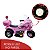 Motocicleta Policial Elétrica Infantil Rosa 6v - Shiny Toys - Imagem 8