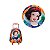 Mochila De Rodinha 16 Princesa Disney Branca De Neve Xeryus - Imagem 7