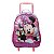 Mochila Com Rodinhas Escolar 14 Minnie E Fígaro Xeryus - Imagem 1