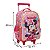 Mochila De Rodinhas Escolar 16 Minnie Com Relevo Xeryus - Imagem 5
