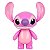 Boneco Angel Stitch Disney Articulado Rosa Elka 19cm - Imagem 2