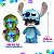 Boneco Stitch Disney Articulado Azul Elka 19cm - Imagem 2