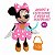Boneca Minnie Conta Histórias Elka 26cm Rosa Com Copo - Imagem 7