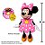 Boneca Minnie Conta Histórias Elka 26cm Rosa Com Copo - Imagem 2