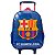 Kit Escolar Barcelona Mochila De Rodas + Lancheira + Estojo - Imagem 2