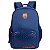 Mochila Barcelona De Costas Azul Oficial Escolar - Xeryus - Imagem 2