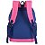 Mochila Self Love De Costas Azul Marinho E Rosa - Xeryus - Imagem 3