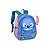 Mochila Stitch De Costas Oficial Tsum Tsum Disney 13" Azul - Imagem 8
