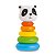 Pirâmide Argolas De Empilhar Panda Baby Play Empilhadinho - Imagem 6