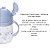 Caneca Copo De Treinamento Infantil Com Canudo Stitch 350 Ml - Imagem 6