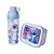 Kit Garrafa Vip 660 Ml + Marmita 850 Ml Stitch Disney - Imagem 1