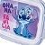 Kit Garrafa Vip 660 Ml + Marmita 850 Ml Stitch Disney - Imagem 5