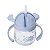 Caneca Copo De Treinamento Infantil Com Canudo Stitch 260 Ml - Imagem 1
