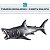 Brinquedo Tubarão Megalodon 45cm Em Vinil Coleção Realista - Imagem 3