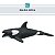 Kit Cartela 5 Animais Marinhos Brinquedo Tubarão Baleia 14cm - Imagem 4