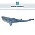 Kit Cartela 5 Animais Marinhos Brinquedo Tubarão Baleia 14cm - Imagem 5