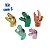 Fantoches De Dedo Dedoches Dinossauros Kit Com 5 Sortidos Dm - Imagem 5