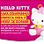 Boneca Hello Kitty Soninho Com Luz E Som Em Vinil Baby Brink - Imagem 9