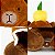 Almofada Apoio De Pescoço Com Touca Capivara Viagem Infantil - Imagem 5