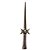 Punhal Athame Wicca Triluna - Imagem 2