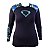 Blusa Segunda Pele Feminina Caveiras Mexicanas Azuis - Imagem 2