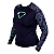 Blusa Segunda Pele Feminina Caveiras Estrelas Menta - Imagem 1