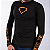 Blusa Segunda Pele - Preta e Laranja - Imagem 3